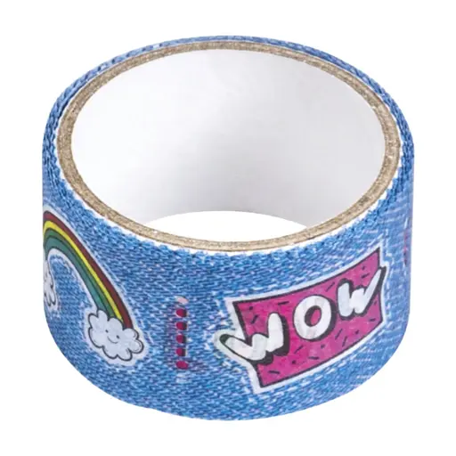 Скотч паперовий "Love" 34мм х 25,5м Heyda