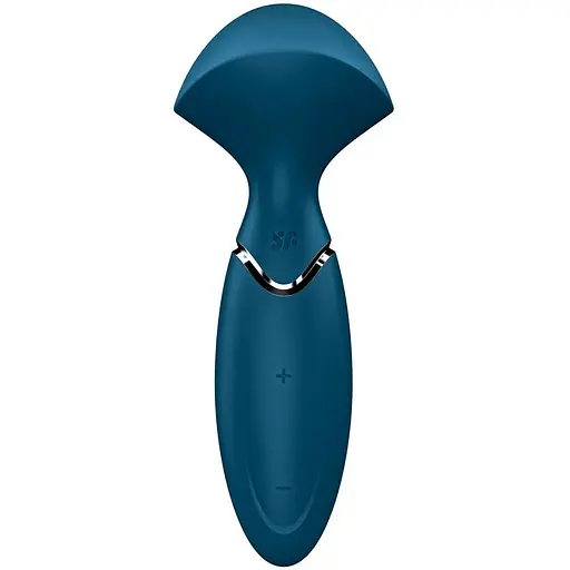 Вібромасажер Satisfyer Mini Wand-er Синій - фото 7