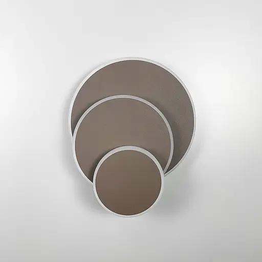 Стельовий або настінний світильник-трансформер на три кола Line.F 8663/3Y CF (круг) - фото 5