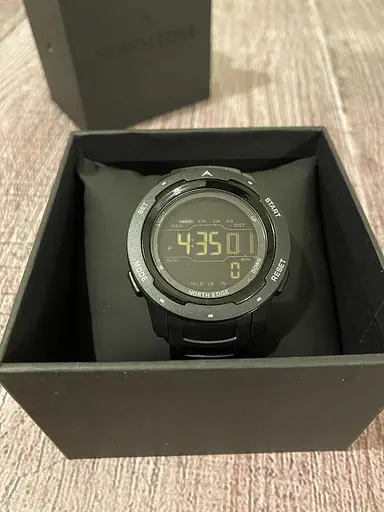 Тактические часы North Edge Mars Pro Black 5Bar Зеленый - фото 2