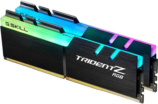 Модуль памяти G.Skill DDR4 32Gb (2x16) Trident Z RGB 3600 MHz (F4-3600C18D-32GTZR) Б/у - фото 1