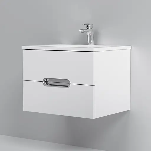 Тумба подвесная AM.PM Spirit 60 см с умывальником (M70-FUX0602-WC0602-38) - фото 4