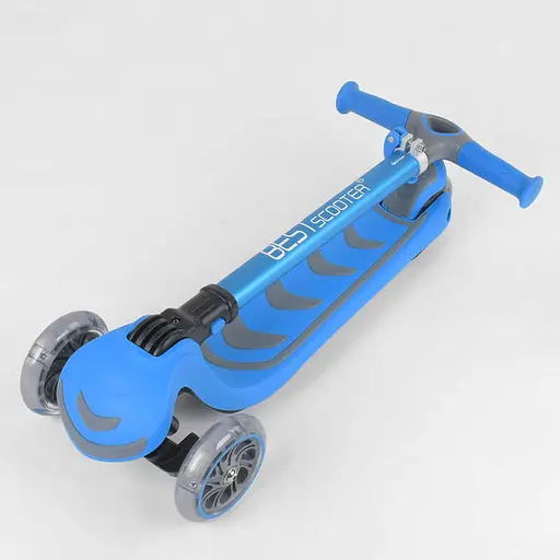 Самокат дитячий Best Scooter 61х16.5х27.5 см Синій 000231480 - фото 5