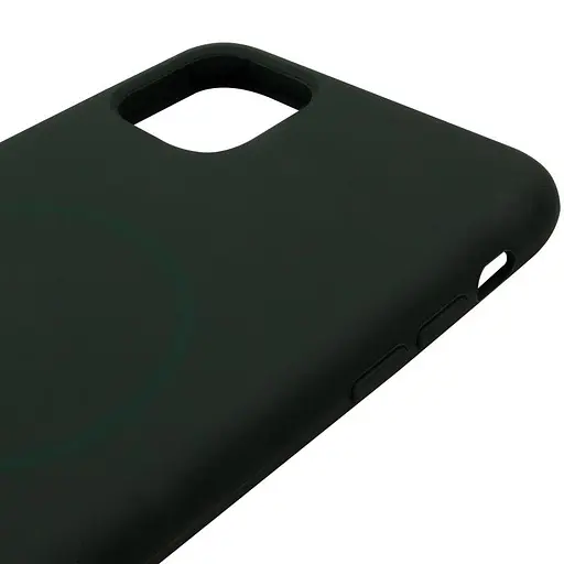Чехол Epik Silicone Case Full Protective AA with MagSafe для Apple iPhone 11 Pro Max 6.5 Зеленый/Cyprus Green - фото 4