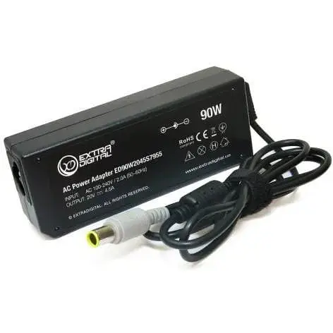 Блок питания ExtraDigital для ноутбуков IBM 20V 4.5A 90W 7.9x5.5 (PSI3810) - фото 1