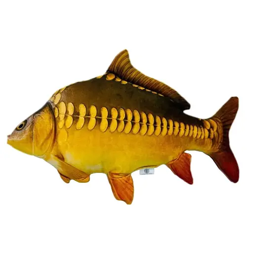 Дитяча м'яка іграшка "Дзеркальний короп" Сувенір-Декор CARP-M, розмір 50 см - фото 1