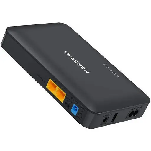 ДБЖ павербанк для роутерів мережевого обладнання MARSRIVA KP2 Plus 18W 16000 mAh - фото 1