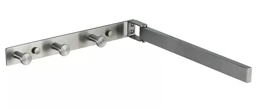 Планка с тремя крючками для полотенец Frap F30418 - фото 1