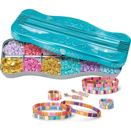 Набір для виготовлення браслетів Cra-Z-Art Dots & Dashes Tila Bead Bracelet Studio з намистинами (65606CRA) - фото 7