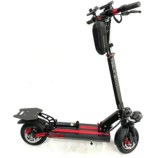 Электросамокат с сидением Tesla 16000 New (2000W, 48V,18Ah) + Кейс сумка - фото 13