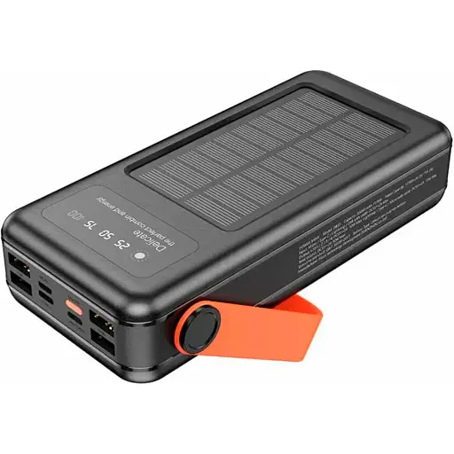 Внешний аккумулятор Hoco DB33 Plus Rising 30000mAh 22.5W Black [130157] - фото 3
