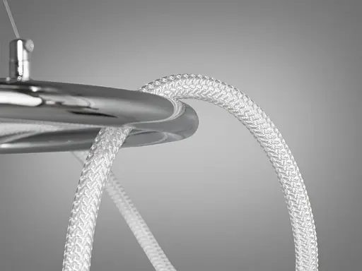 Новинка светодиодная люстра шланг для ресторана, 48W,хром - фото 4