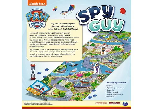 Настольная игра Trefl Шпион: Щенячий патруль (Spy Guy Paw Patrol) (02735) - фото 2