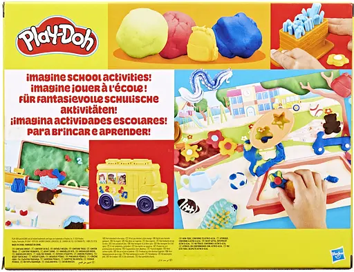 Набір для творчості Hasbro з масою для ліплення Hasbro Play-Doh Шкільні пригоди (F9140) - фото 2