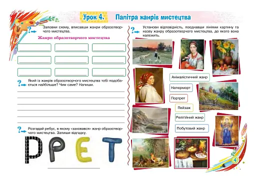 Образотворче мистецтво. 6 клас. Альбом - фото 5