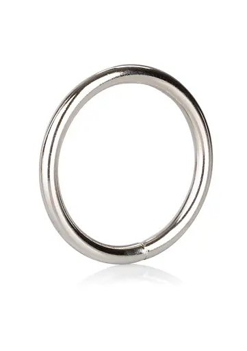 Эрекционное кольцо CalExotics Silver Ring Large 5 см серебристый - фото 7