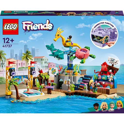 Конструктор LEGO Friends Пляжный парк развлечений, 1348 деталей (41737)