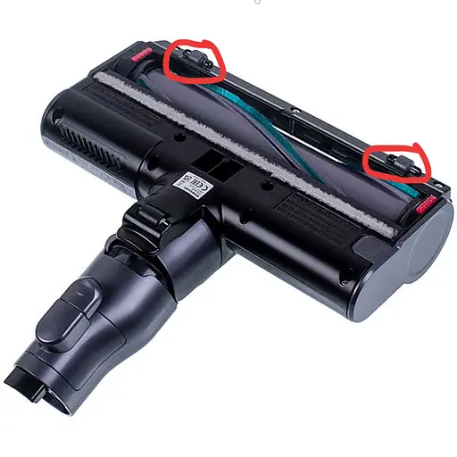 Ролик передний (D=11 мм) на турбощетку для аккумуляторного пылесоса Samsung PowerStick JET, DJ66-00806A - фото 2