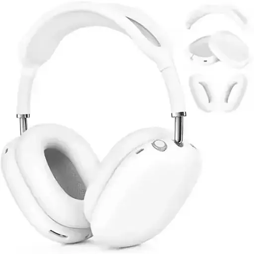 Чохол-накладка DK для Apple AirPods Max 1/2 | Silicone Candy Friendly 3в1 (white)