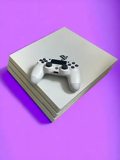 Стаціонарна ігрова консоль PlayStation 4 PRO 1 ТБ (біла) + Гарантія - фото 2