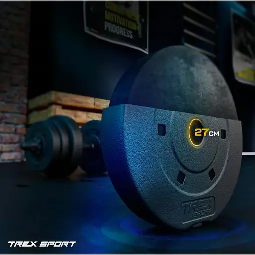 Гантели композитные Trex Sport TX-010SK 2х10кг - фото 3