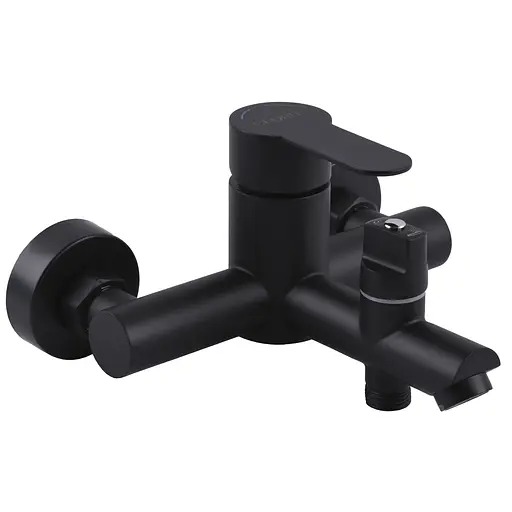 Смеситель для ванны Globus Lux Alpen SBT4-102NE-BB 000024595 Черный матовый - фото 1