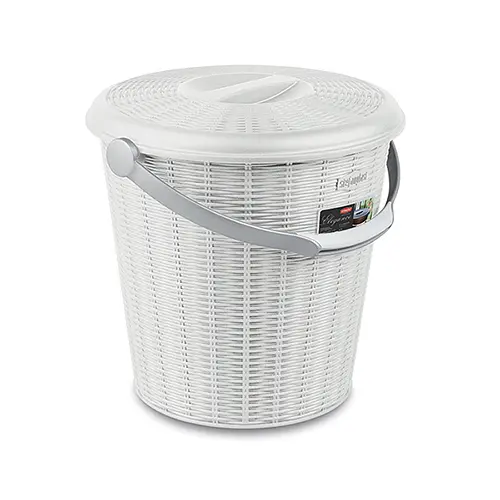 Відро для сміття з кришкою Stefanplast Elegance 10 л (29600)