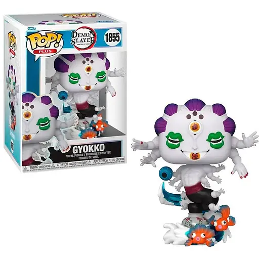 Коллекционная  фигурка   Фанко Поп Клинок рассекающий демонов Гёкко Funko Pop Demon Slayer Gyokko FP DS G 1855 - фото 1