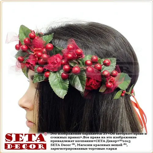 Віночок на голову Фея ягід - фото 2