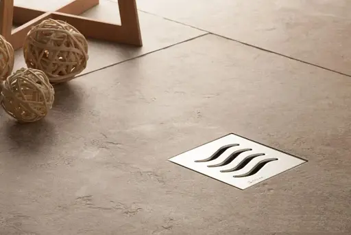 Душевой трап Pestan Confluo Dry-1 горизонтальный с фланцем 10х10 см (240159) - фото 2