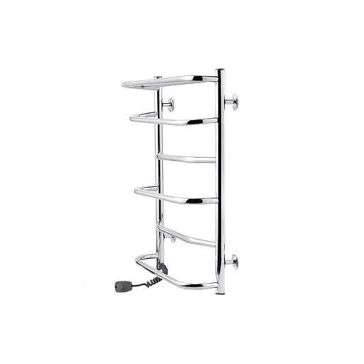 Полотенцесушитель электрический Kroner Лотос ДЛ01EL 700x500/6 EL CV017222, Хром, Левое - фото 2