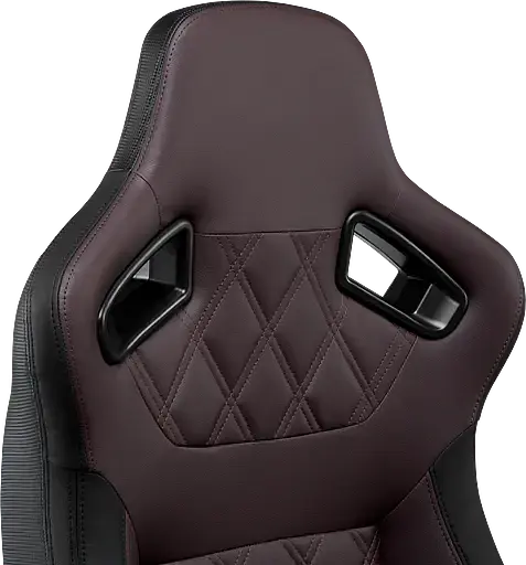 Геймерське крісло GT Racer чорне з коричневим (X-0724 Black/Brown) - фото 12