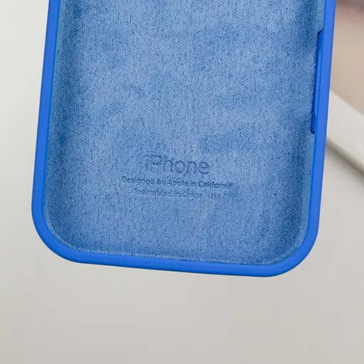 Чохол Epik Silicone Case Full Protective AA для Apple iPhone 16 Pro 6.3 Синій/Capri Blue - фото 8