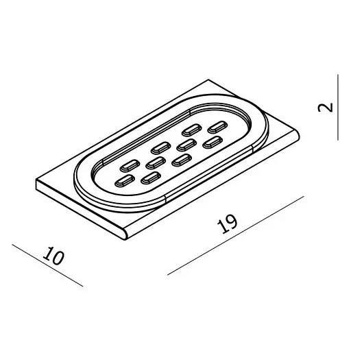 Мильниця Volle Fiesta 15-77-378, Хром - фото 2