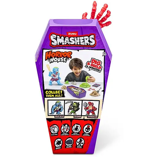 Игрушка Smashers Средний Дом Ужасов Дино в наборе с аксессуарами (74125A) - фото 3