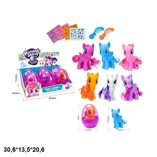 Поні/єдиноріг 145A в яйці з аксесуарами (В асортименті) - фото 2