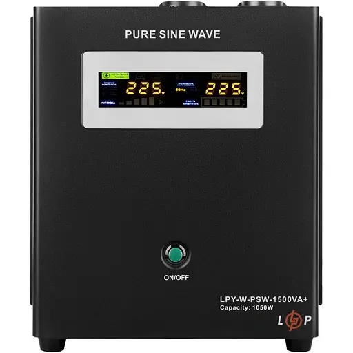 Источник бесперебойного питания (ИБП) LogicPower LPY-W-PSW-1500VA+ (4145) [107286] - фото 2