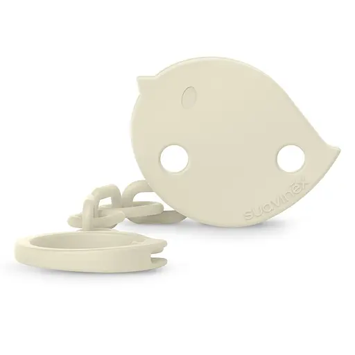 Кліпса для пустушки Suavinex Birdies бежева (309127)