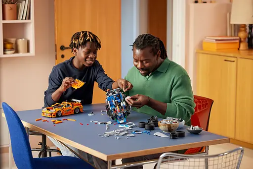 Конструктор LEGO Technic Двойной форсаж Автомобиль Nissan Skyline GT-R (R34) 1410 деталей (42210) - фото 10