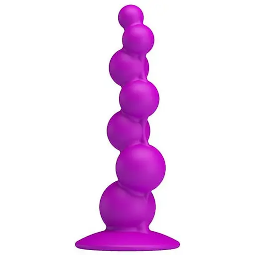 Анальна пробка Pretty Love Sturdy Dongwith 15 см фіолетовий - фото 1