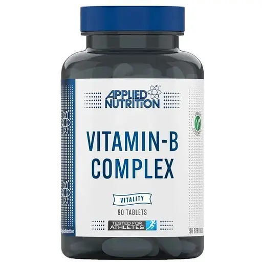 Вітаміни та мінерали Applied Nutrition Vitamin B Complex, 90 таблеток