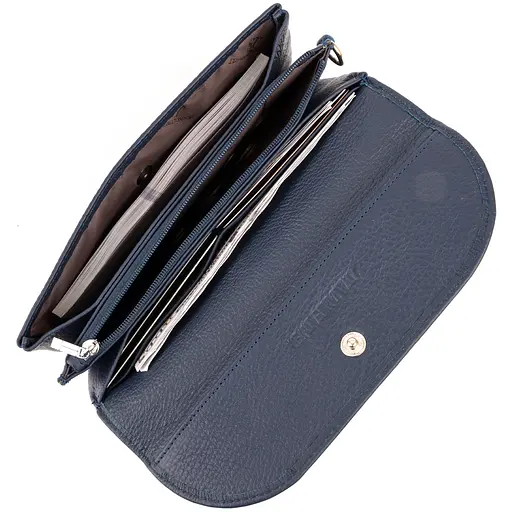 Жіночий шкіряний гаманець-клатч ST Leather 19х9.5х2.5 см acs0015830 - фото 3