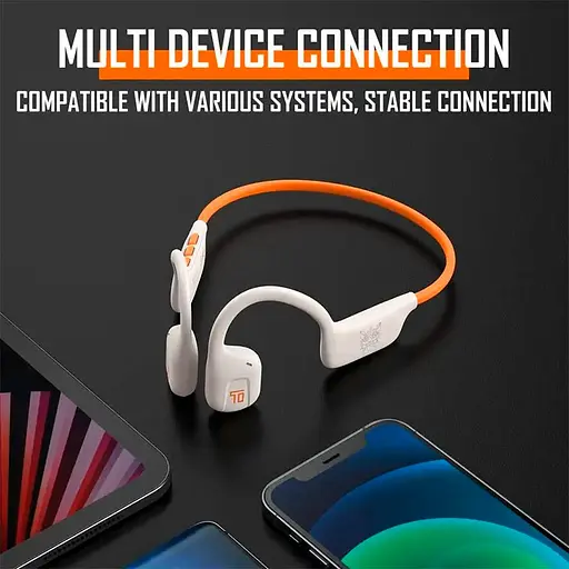 Бездротові навушники Onikuma T37, BT5.3, 85mAh, 10h, orange - фото 9