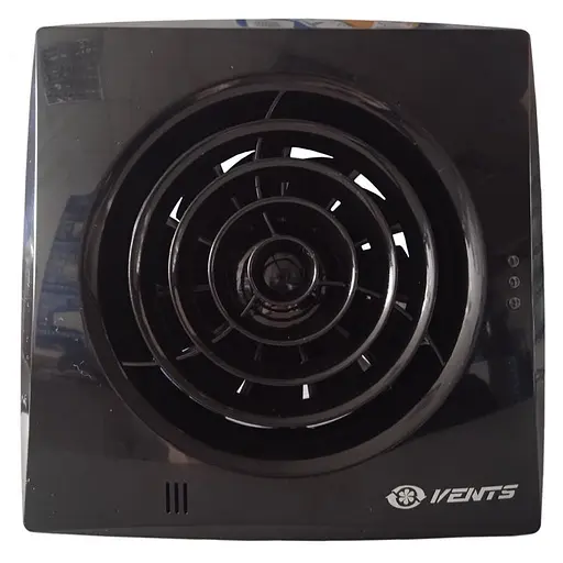 Вентилятор бытовой вытяжной Vents 125 Квайт Черный сапфир 30412 - фото 3