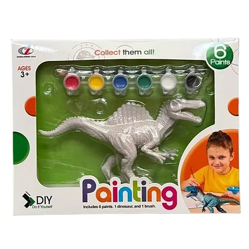 Набор для творчества Dino Toys Раскрась динозавра набор 2_154A (Q9899-154A-2)