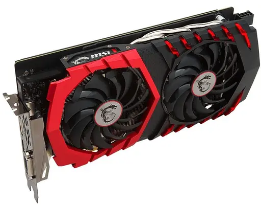 Видеокарта MSI GTX 1060 6Gb Gaming (GeForce GTX 1060 GAMING 6G) (GDDR5, 192 bit, PCI-E 3.0 x16) Б/у - фото 3