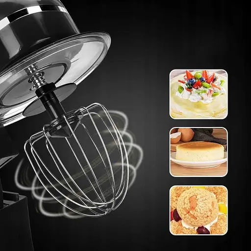 Тестомес миксер планетарный Heckermann 2200 Вт - фото 7