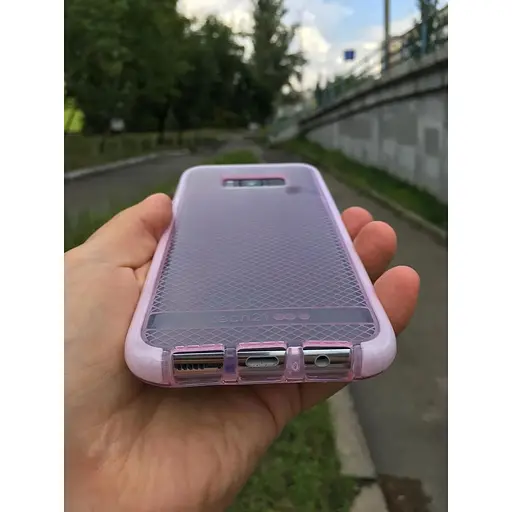 Противоударный чехол Tech21 Evo Check для Samsung Galaxy S8 Plus Pink - фото 2