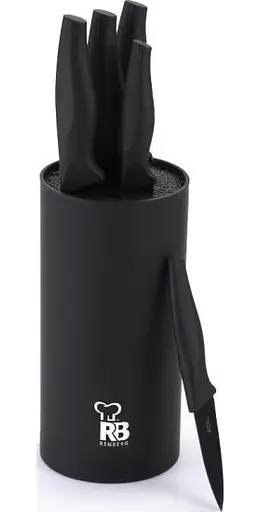 Набор ножей Bergner 6 пр. (RB-2591-BK) - фото 2