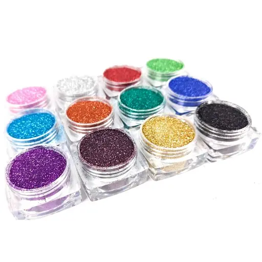 Набір гліттеру для біо-тату №1 базовий gliset-1 - фото 3